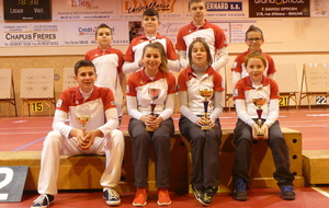 MEURSAULT : 6 PODIUMS ET 3 / 3 POUR LES CADETS