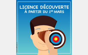 1er MARS ARRIVEE DE LA LICENCE DECOUVERTE