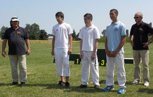 EQUIPE DE LIGUE CADETS SEMAINE JEUNES 2013 A VICHY (CEDRIC au centre)