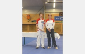 SOPHIE, CHRISTOPHE ET CEDRIC REMPORTENT LE CHALLENGE DE LA VILLE DE CLUNY POUR LA 2ème ANNEE CONSECUTIVE.