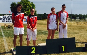 JULIETTE - CEDRIC CHAMPIONS DE BOURGOGNE DOUBLE MIXTE