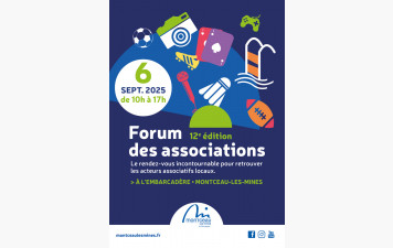 Venez nous retrouver aux forums des associations de Montceau et de Saint Vallier