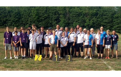 6 MEDAILLES D'OR, 4 ARGENT ET 4 BRONZE AU CHAMPIONNAT DEPARTEMENTAL DE TIR EXTERIEUR